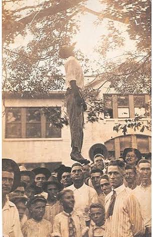 24) Lynching was a cornerstone of the legal disenfranchisement of black people after the Civil War in the South, which was better known as “Jim Crow.” The black populace was terrorized into submitting to this disenfranchisement by the threat of being hanged.