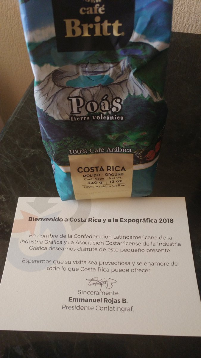PJonsson11's tweet photo. Thank you @CONLATINGRAF. Looking forward meeting all the member countries of Conlatingraf, and of course taste some Costa Rican coffee. https://t.co/tyBrYVCjnF