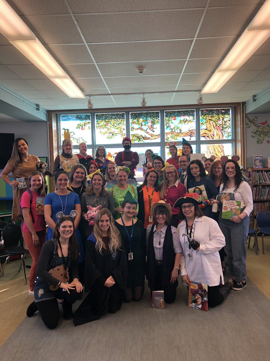 MPS_Buckley's tweet image. It’s Character Day at Buckley School!  Our staff participated!