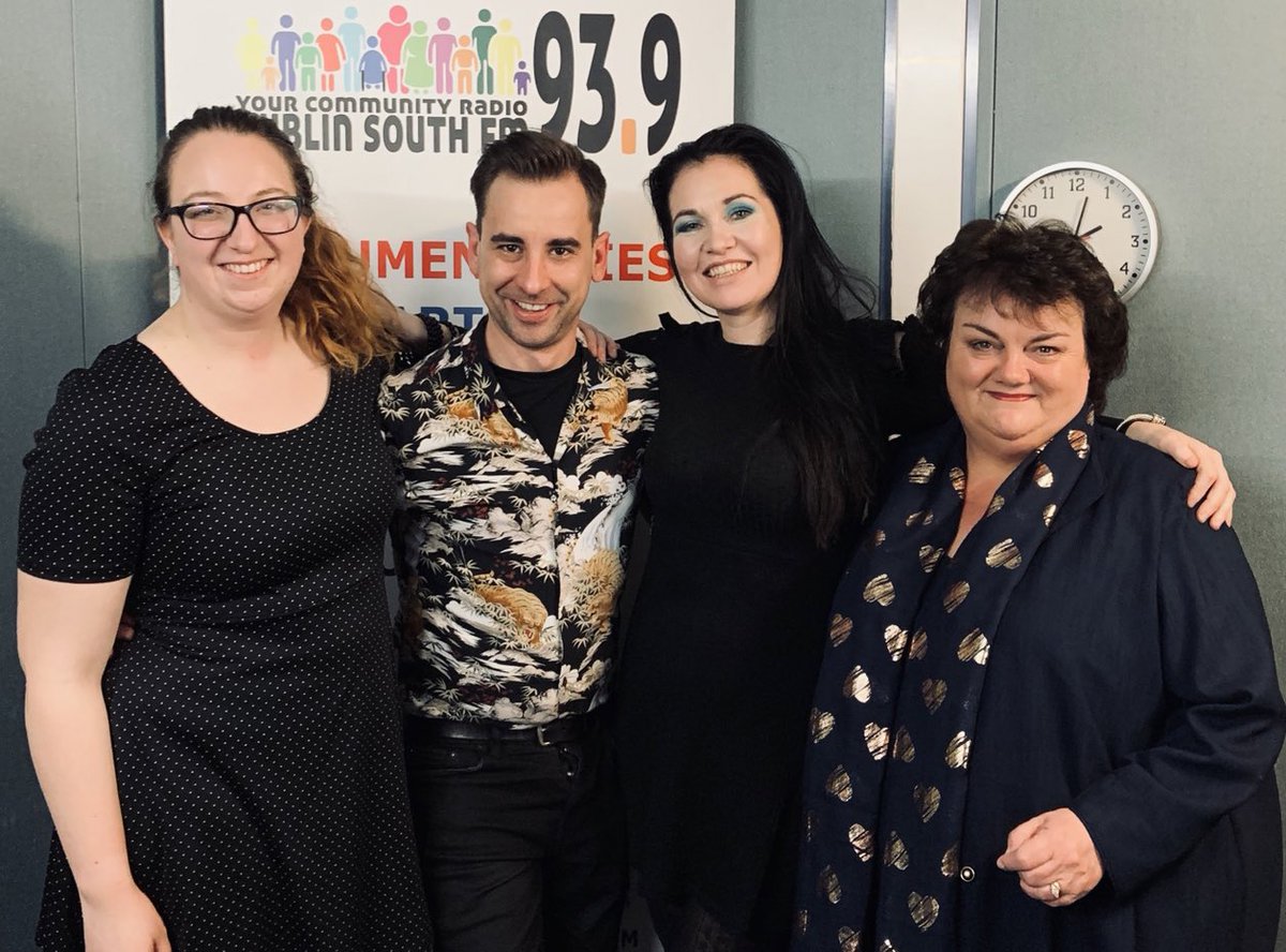 andrewkeates's tweet photo. I made a new friend on @DublinSouthFM called #JuneRodgers. Being from England, I have never seen anything June has done. However, after meeting her today I’ve decided I’m a super-fan. https://t.co/y97Kpjxuel