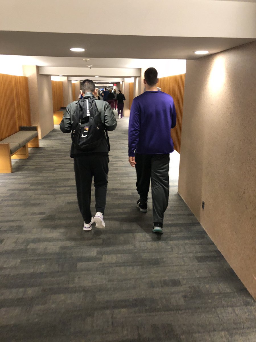 sjphyfe's tweet photo. Can’t thank this man and his staff enough for their support. Truly a class act and the UNI family is blessed to call him Coach! #family  @UNImbb @CoachJake_UNI https://t.co/kxEKP64kYg