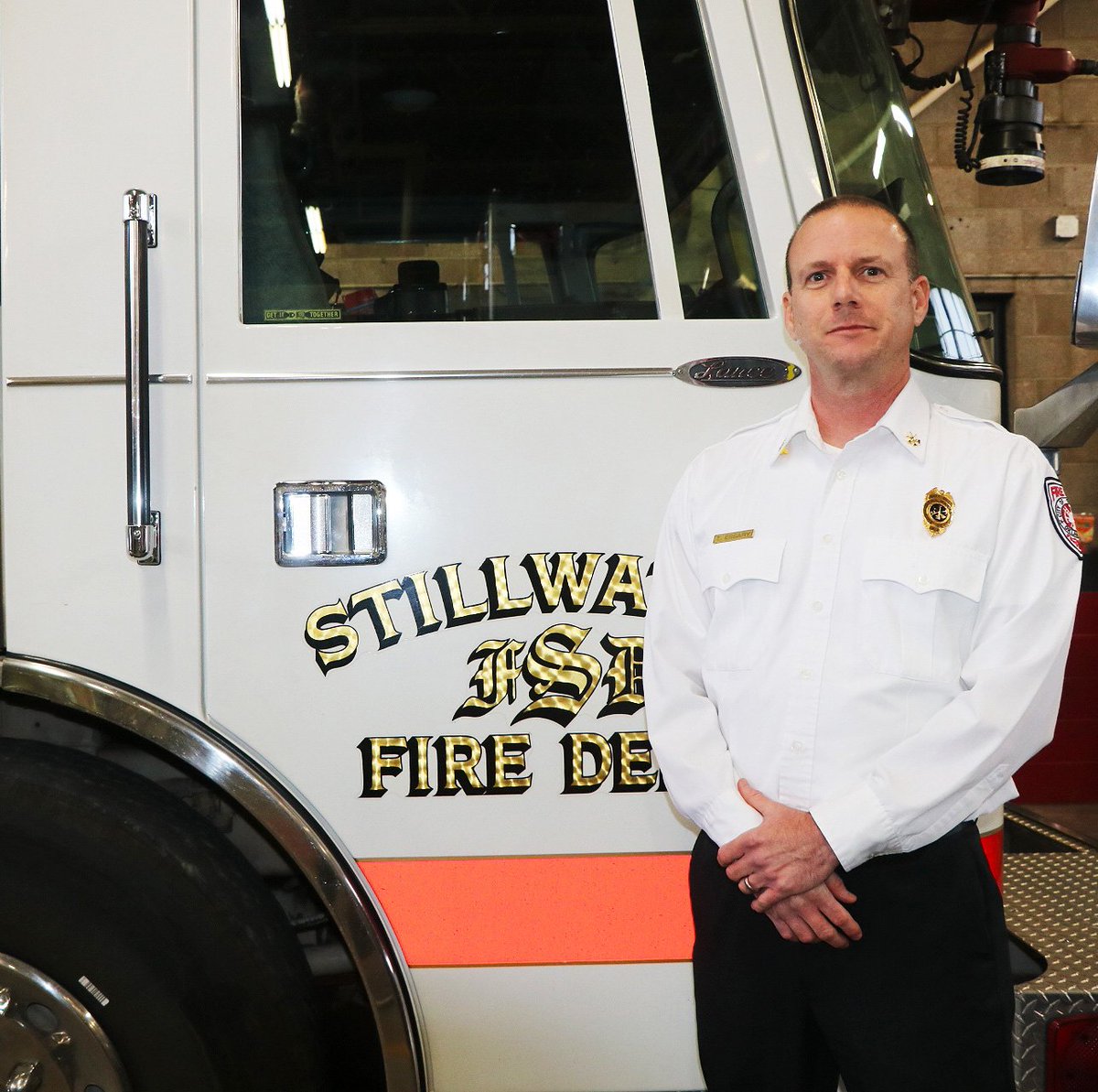 StillwaterOKgov's tweet photo. More great news from the #StwOK Fire Department! Battalion Chief Terry Essary has been recognized as a chief fire officer from @CtrPubSafExc. He is one of only 1,298 chief fire officers worldwide. Congratulations, Terry!
Read more at https://t.co/vre1H3VkKw #StwFire #LocalGov https://t.co/LCO17IlrfL