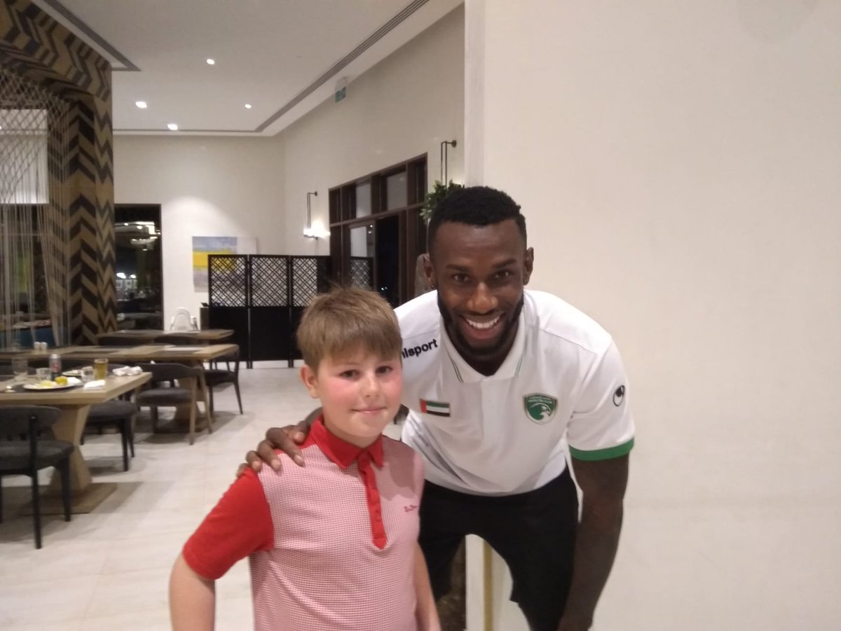 Great to see <a href="/bernieibini/">B</a> . Not gonna lie I have no idea, when i struggle to get my 8yr old (from Wales) to remember his homework, how he can then recognise you from 60feet across a restaurant when he saw you once in the MLS whilst on holiday probably 4 years ago!!! 💪⚽😂