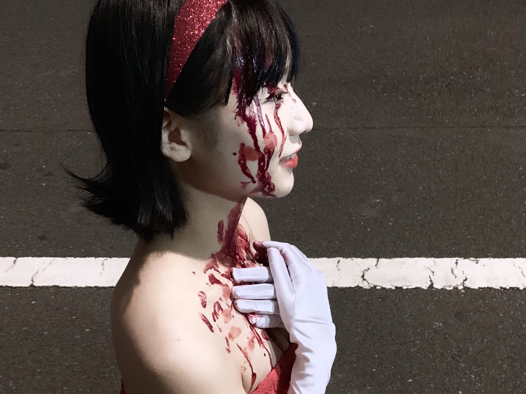 ろるらり 映画 パーフェクトブルー のルミちゃんがバグったときの仮装をしました ろるらり 映画 パーフェクトブルー のルミちゃんがバグったときの仮装をしました