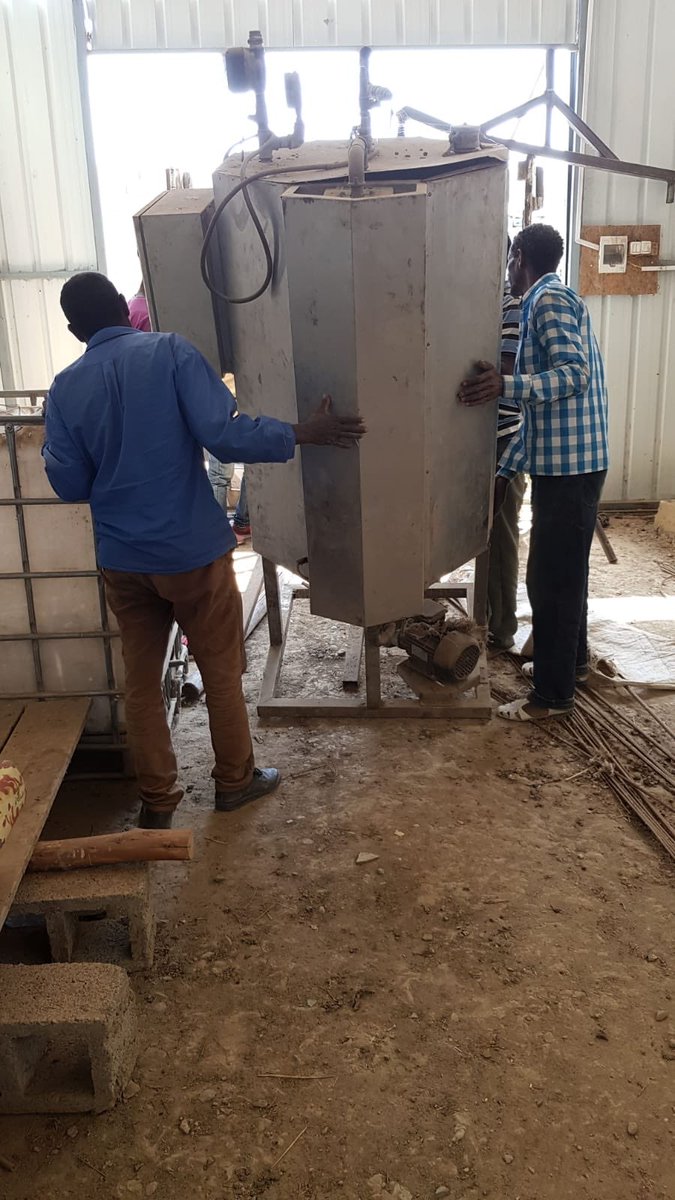 API_Energy's tweet image. Making progress in #Ethiopia #Mekele #biodiesel #refinery #RenewableEnergy #API_Energy getting closer every day.