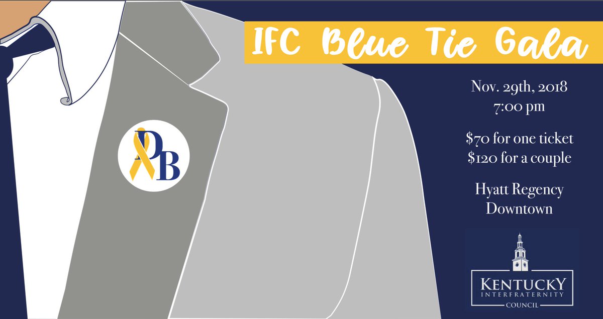 Tickets for our annual Blue Tie Gala #FTK are now on sale! Claim yours now at: ukytickets.universitytickets.com/w/event.aspx?i…