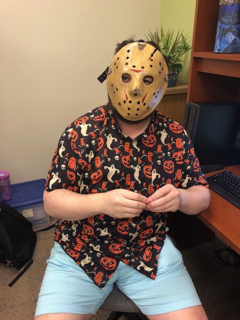 USA_CAE's tweet photo. Happy Halloween from The Writing Center! Can you name all of these costumes? Let us know! Then come by for some candy and a consultation to make this holiday even better! https://t.co/SrH8kAsFr6