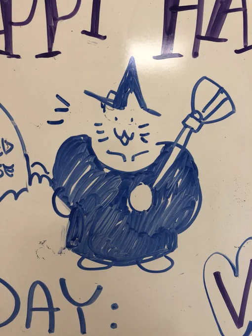 My school is giving me too much power with these white boards 