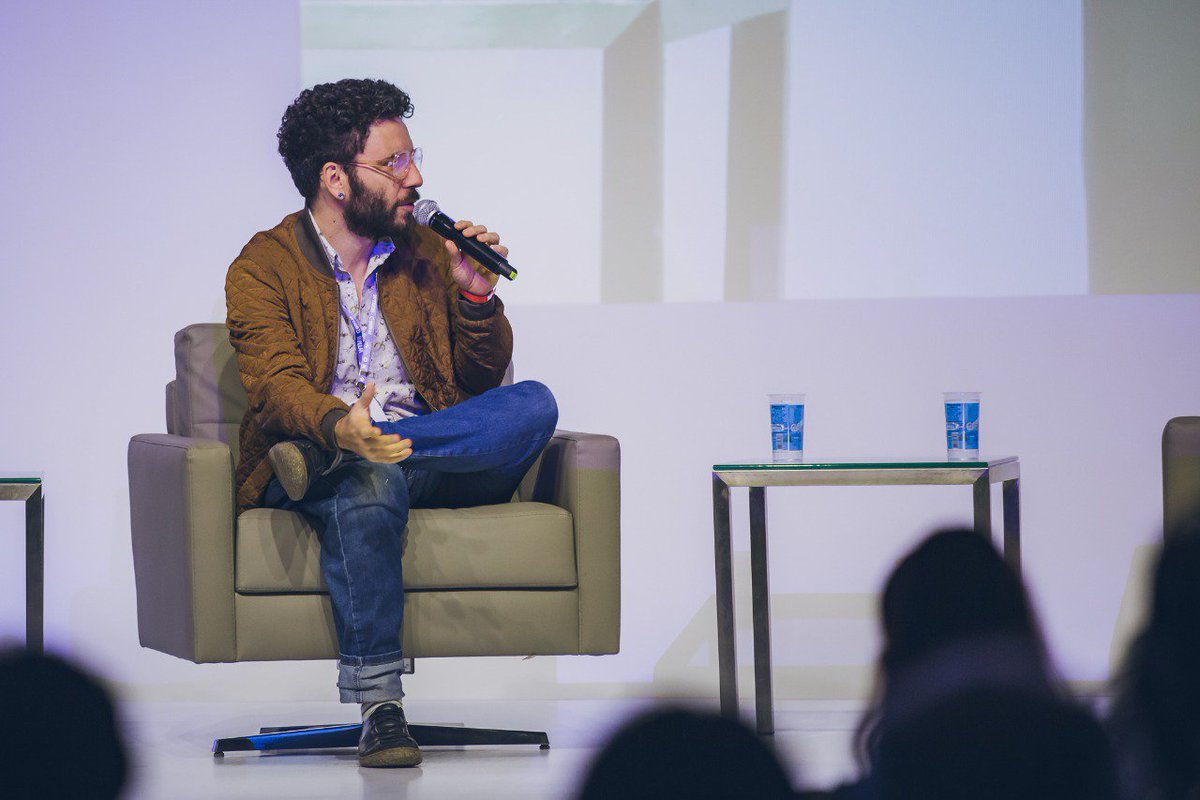 questtono's tweet image. Yesterday at the #WTM18 conference with Barão Di Sarno sharing new ideas on mobility and smart cities. Big announcement on our autonomous car project #DigitalRails coming soon!