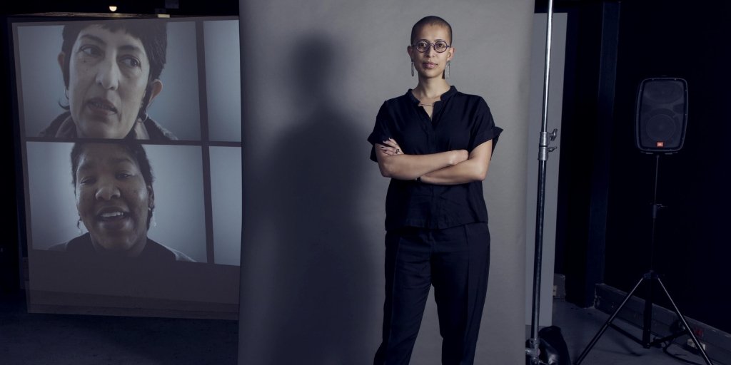 The #SBYA2019 award winner for visual art is GABRIELLE GOLIATH! Congratulations ~ and thank you for your fearless approach to art making. #thespacesbetween #multidisciplinary #NAF2019 @standardbankart