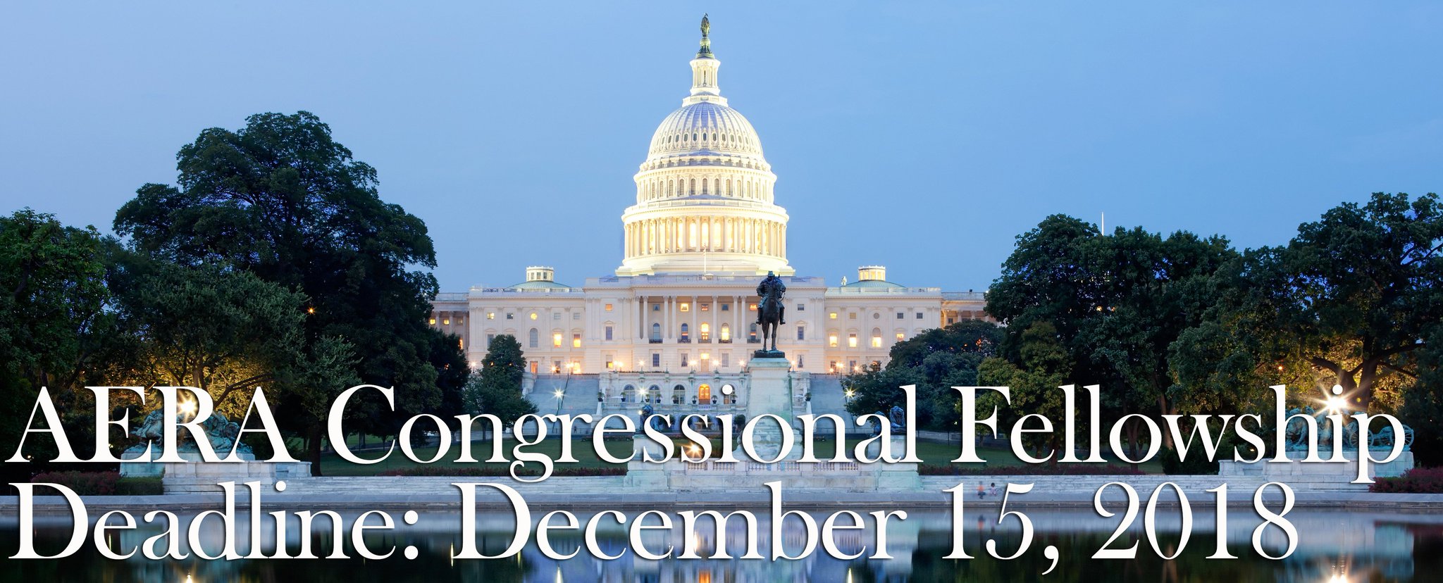 AERA on Twitter "Call for Applications The AERA Congressional