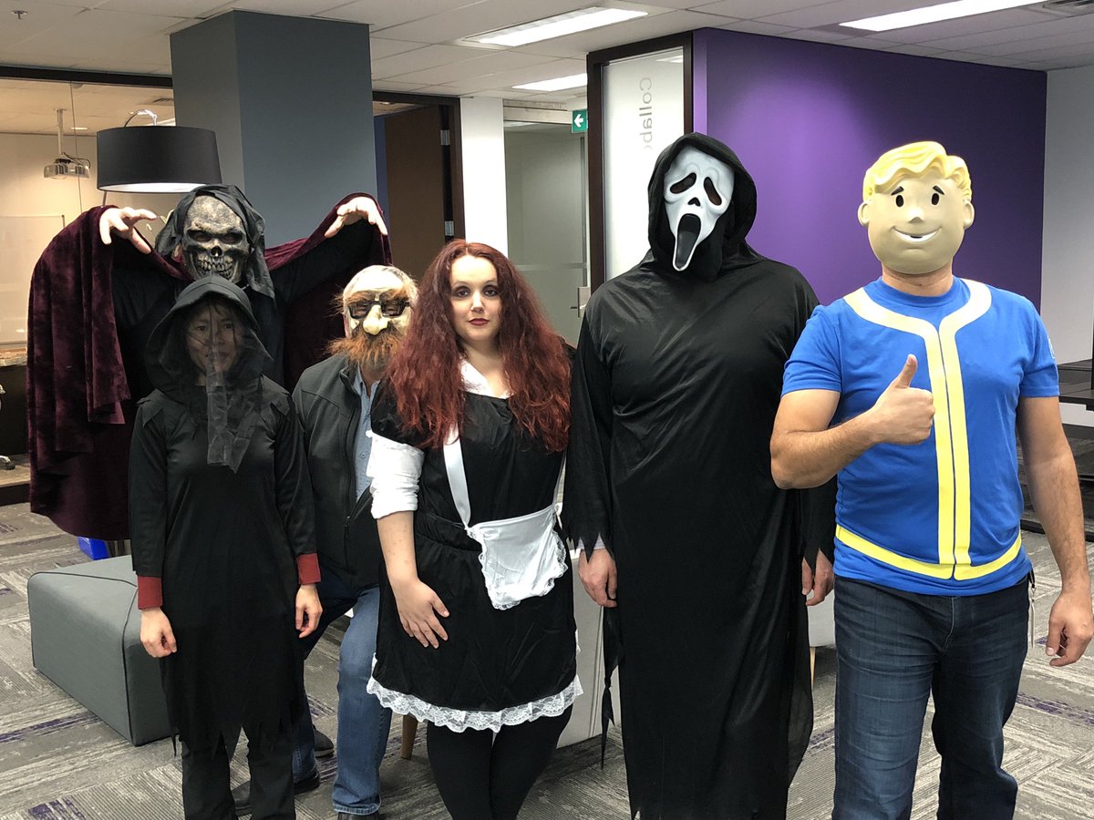 magentrix's tweet photo. Happy Halloween from the Magentrix team. Here’s a couple of our employees getting in the holiday spirit! #HappyHalloween #Magentrix https://t.co/HSNBrzaUH0