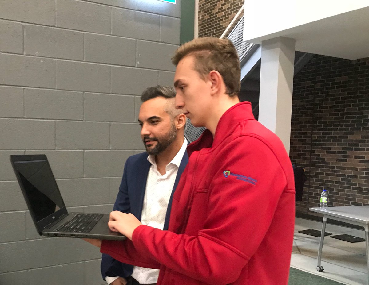 Amazing to see local industry engage with local talent! 

#TechTalentYQG #TechWeekYQG