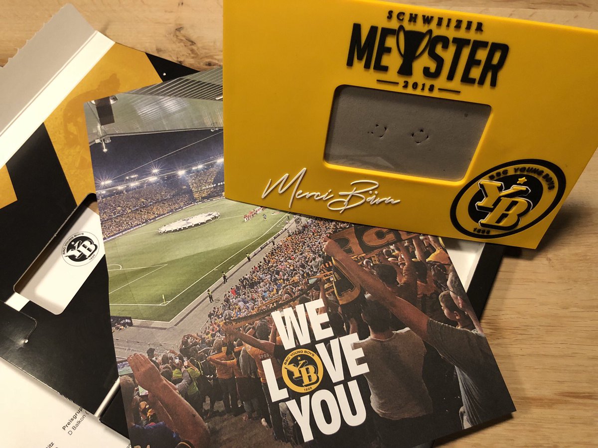 gui_99_'s tweet photo. Meisterliches #Direktmarketing des @BSC_YB #weloveyou 🏆💛🖤 #postmail @srfsport #sogehtdas https://t.co/aN4QjdHau7