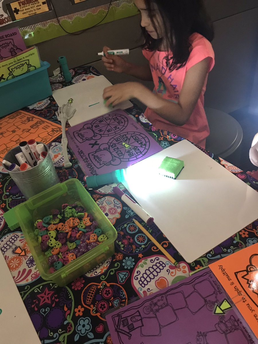 LeMeilleur4thgr's tweet image. Math is NOT Scary today!  A little spooky but we will be ready for our test! #ACECubs #4thgraderocks #ACEMath