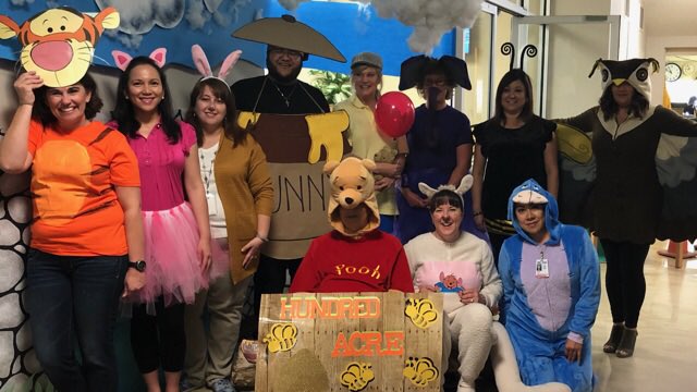 dianeteambcsd's tweet photo. #TEAMHUMANRESOURCES celebrates Halloween! No tricks only treats for our PreK kiddos that visited us! https://t.co/srWtp1ivos