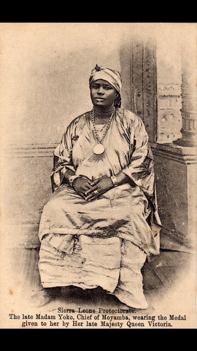 ...She ruled as a Paramount Chief in the new British Protectorate until 1906, when it appears that she committed suicide aged 55.