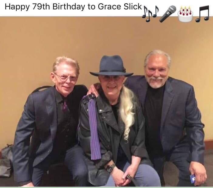 Happy Belated Birthday Grace Slick b. 10-30-39   
