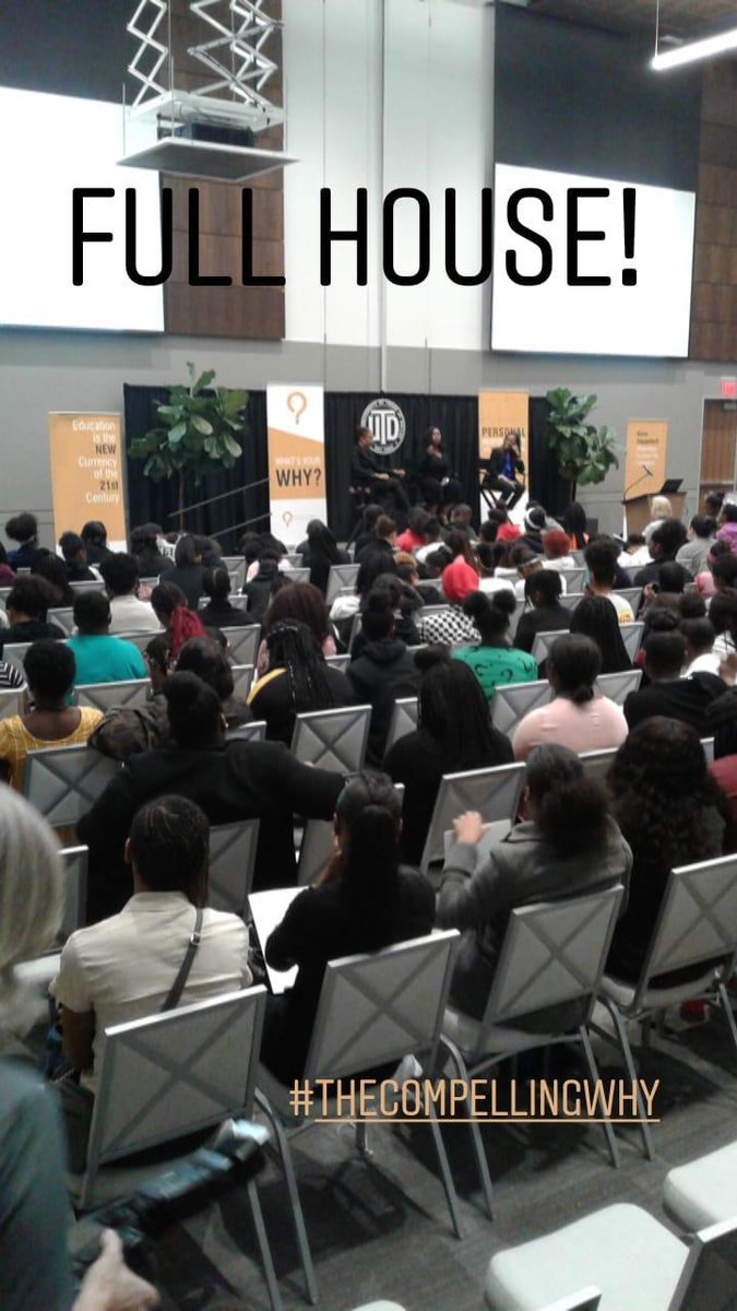 CompellingWhy's tweet photo. Thank you to yesterday and today's participants: @mrmatthouston, @iGlobalCoach, @PrentisMurphy, @FrancesWaters, Christa Sanford of @bakerbotts and Nicole Washington of @OCTANeOC. Your Compelling Why inspired hundreds of students! #TheCompellingWhy https://t.co/3x9Og1yvv0