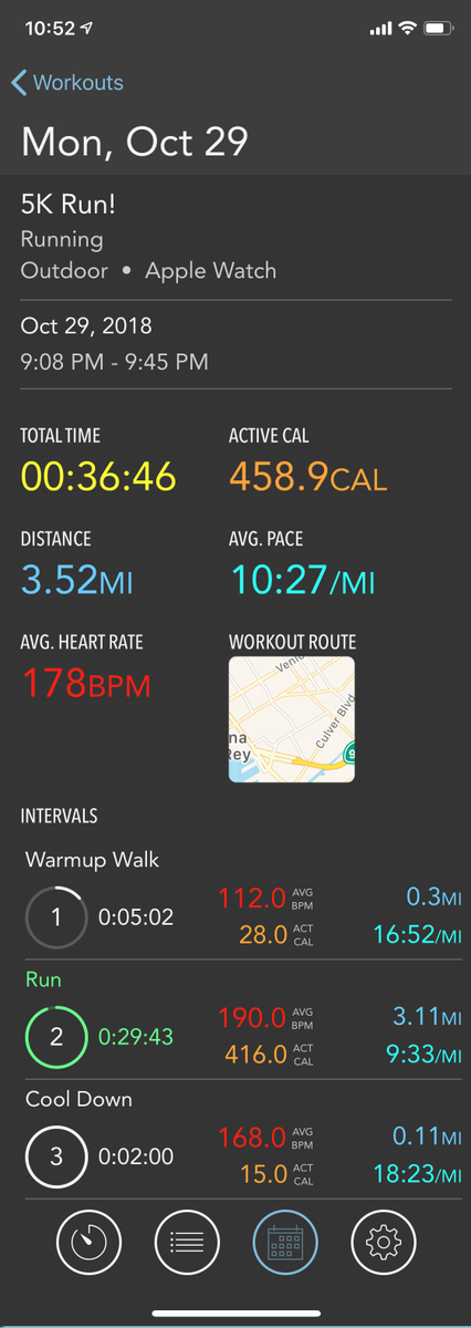 IntervalsPro's tweet photo. Great to hear from our users: "I've never been able to run a solid mile in my life, but thanks to your app, I just finished my first 5k. I'd kind of half-heartedly toyed with the idea of a C25K before, but finding Intervals made me actually get off my ass and do it." - Max https://t.co/ioPwdzHEvE