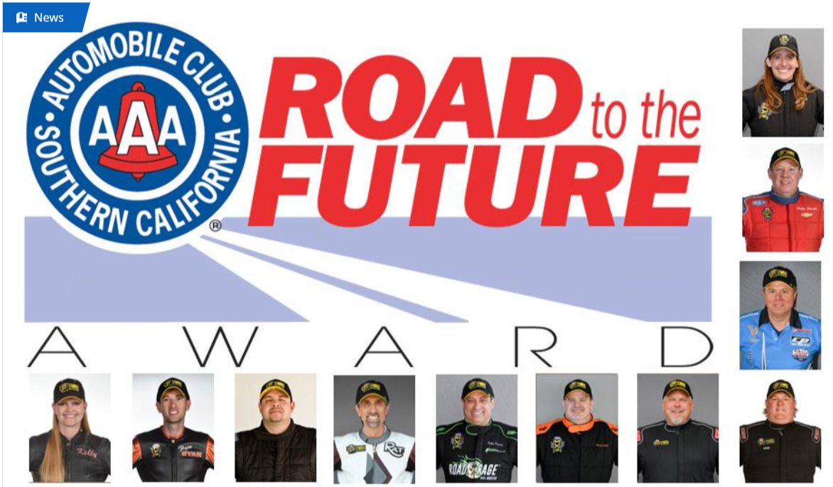 LittonRacing's tweet photo. The NHRA has officially announced the eligible candidates for the 2018 AAA of Southern California Road to the Future award. Among the rookie drivers is our own, Bill Litton. Well deserved after an awesome season in Top Fuel. #NHRA #TopFuel #BillLitton #AAA #LittonRacing https://t.co/dyk7uhbUg7