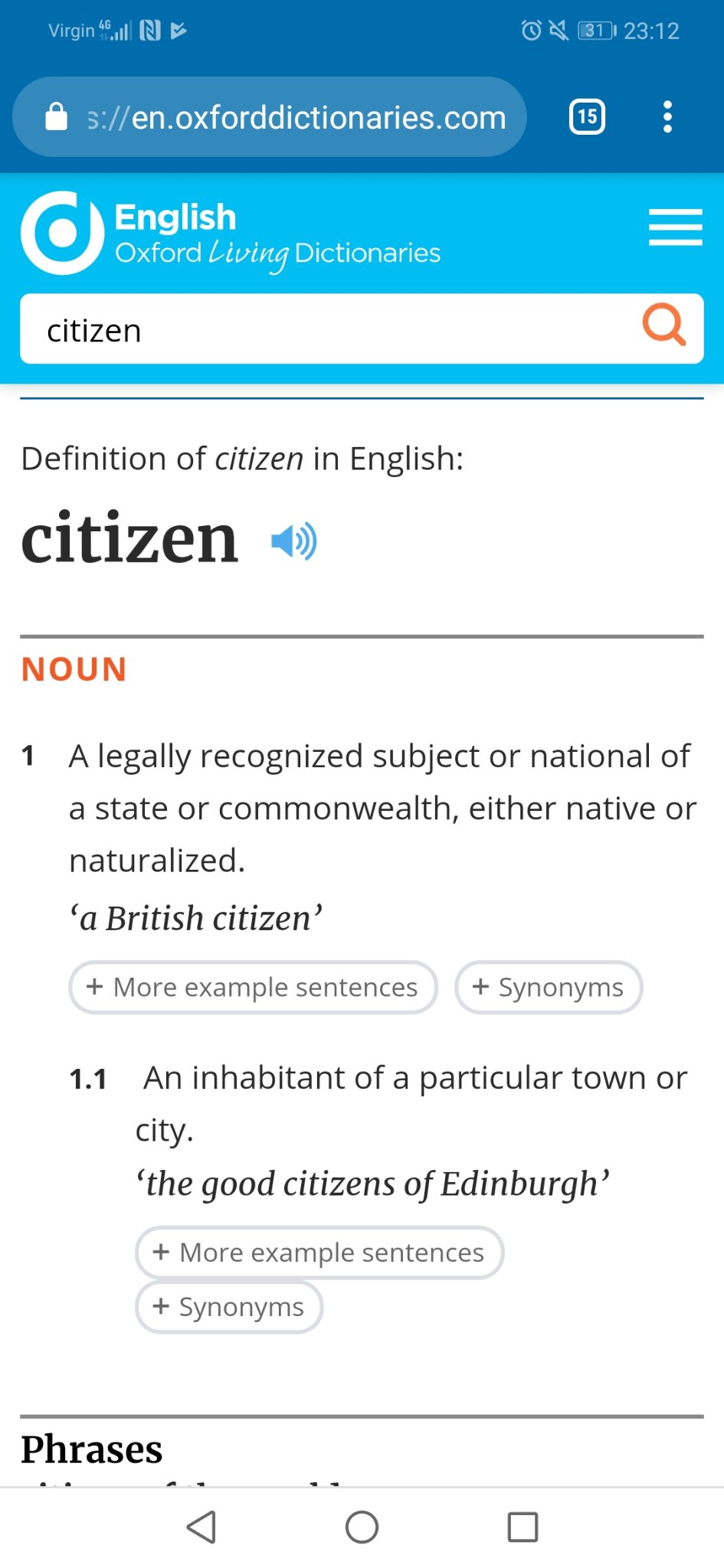 Loz on Twitter "The very fact that the Oxford dictionary definition of