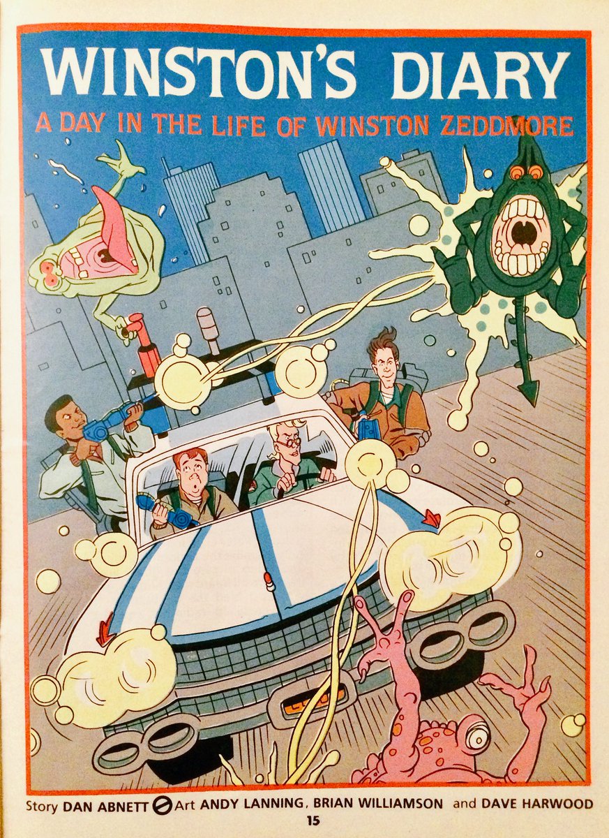 ComicsCollecti1's tweet photo. Who you gonna call? Marvel’s The Real Ghostbusters! The first issue (26th March 1988) came with a free badge. Nice to see Winston in the spotlight with Winston’s Diary - A Day in the Life Of Winston Zeddmore. Enjoy the final moments of Halloween 2018! 🎃 👻 https://t.co/YGmOw3q5Ur