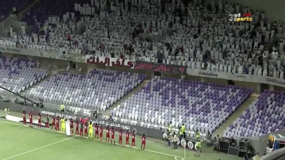 UAEFootballFans's tweet photo. حضور جميل.. جمهور الشارقة بالعين 😍
#دوري_الخليج_العربي https://t.co/u8XrkZMYFd