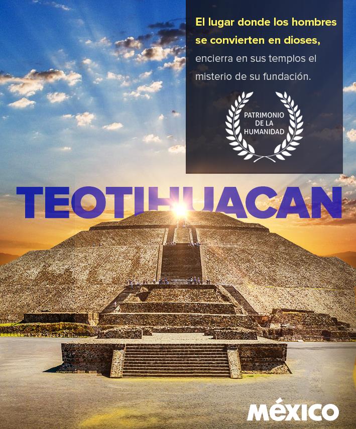 Nombrada #PatrimonioDeLaHumanidad en 1987, la Ciudad Prehispánica de Teotihuacan se encuentra en la mirada del mundo por los nuevos descubrimientos sobre ella. Dale clic y entérate cual podría ser su verdadero nombre: bit.ly/2n5OjcA