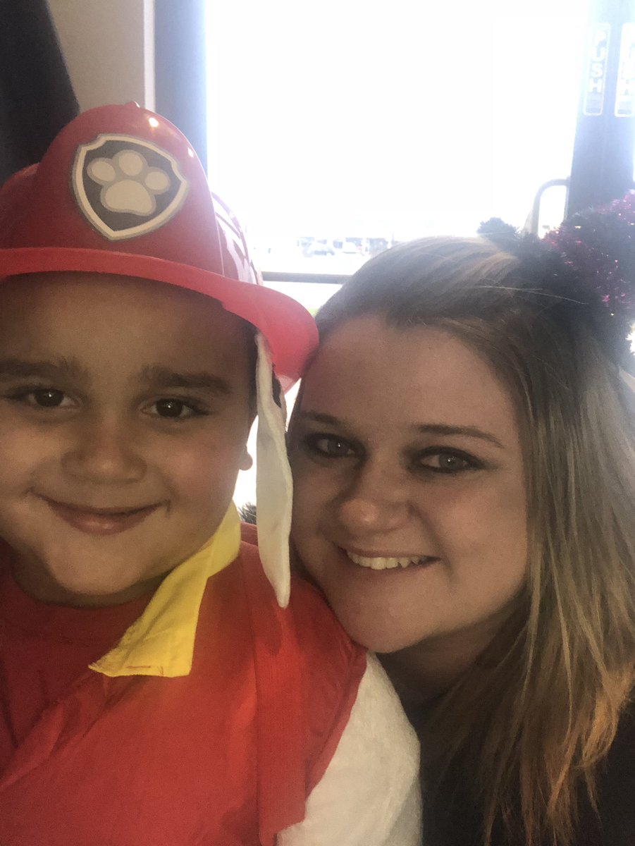 martin_kry's tweet photo. Happy Halloween from Sulphur! Also my little man had to come take pictures with me. https://t.co/4GsnjH1LOu