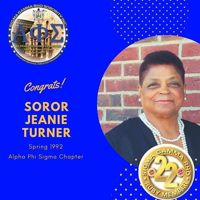 AngelaCottman's tweet photo. During the month of October, Sigma Gamma Rho Sorority, Inc. celebrates our Ruby Members. Rubies are Sorors that have 22 years or more of membership. The Alpha Phi Sigma Chapter honors our beautiful Ruby Members. #SigmaGammaRho #SGRHO #SGRHOSWR #SGRhoRuby #APSNothingButTheBest https://t.co/ytFqYaNLvL