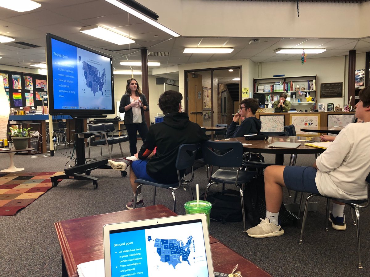 LloweryHarris's tweet photo. I’m so proud of my Juniors giving Ted style talks based on their research today. Great academic discussions! https://t.co/bWm2XEE8lv