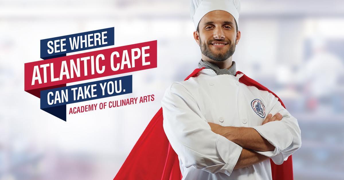 See where Atlantic Cape can take you by registering now for spring classes at the Academy of Culinary Arts! Visit bit.ly/ACAChef #ACAChef #SouthJersey #Chef #MaysLanding
