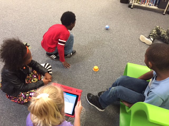 ECGEMediaCenter's tweet photo. 2nd grade programming Sphero to "pick" a pumpkin!
@ECGlobalElem @OrangeCoSchools https://t.co/U8FzPEl87J
