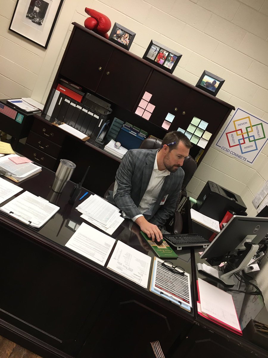 1Wright_Warrior's tweet photo. @MrSosebeeCHS, our TOTY, as our fabulous administrator @CHSMrIngham! #CostumesForACause @CHS_Warriors https://t.co/Imoae5itAH