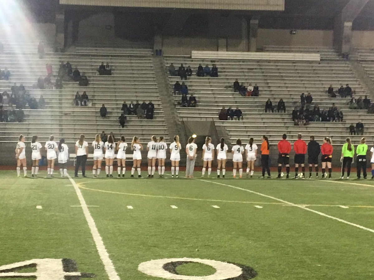 SoccerERHS's tweet photo. Our season ended with a hard felt game vs Hazen.  Thank you to all our supporters this year and thank you to our seniors who brought us to the playoffs. Your hard work during practices and games has set a standard our future teams will follow! #WeareER #ThisisUs #GoJags https://t.co/mXzFlGivAs