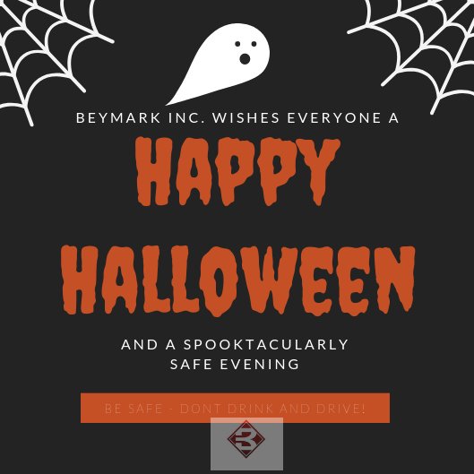 gobeymark's tweet photo. Beymark wants to wish everyone a safe and Happy Halloween!! 
#Halloween #Candy&amp;Pumpkins #Beymark #Dontdrinkanddrive https://t.co/JgAPAzqVNW