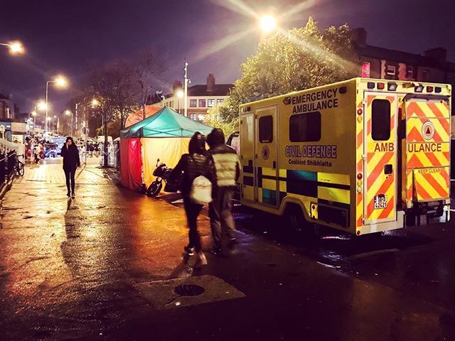 Peter113355's tweet photo. A wet start to Halloween night https://t.co/0p4IJYpIhm