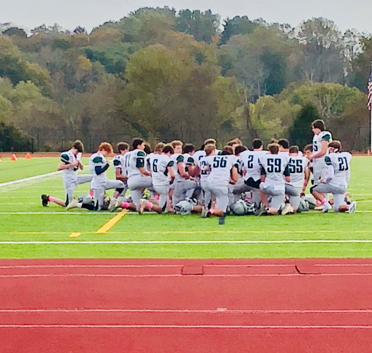 Bishop_Shanahan's tweet photo. Best of luck to the #BSHS Freshman Football Team who play at home at 3:30 PM today against Coatesville in their last game of an amazing, undefeated season!! Way to go, #Shanahan Eagles! https://t.co/EUEbbJui7w
