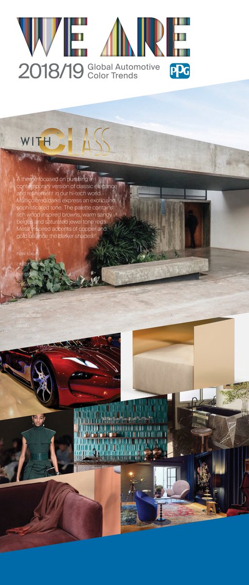PPG's tweet photo. We express ourselves through colors...they tell the world who we are. This year, we’ve put together the automotive color trends for 2021 and beyond into four “We are” themes. Which one are you? https://t.co/C7ZDjWAshK #2019colortrends #coloroftheyear #automotive https://t.co/m6puhEa49F