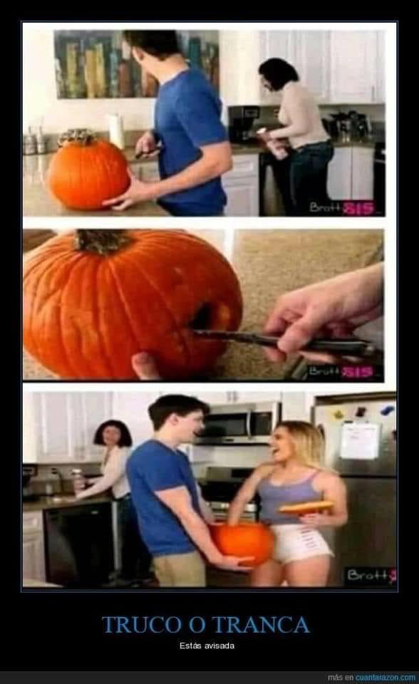 Truco o tranca #FelizHalloween