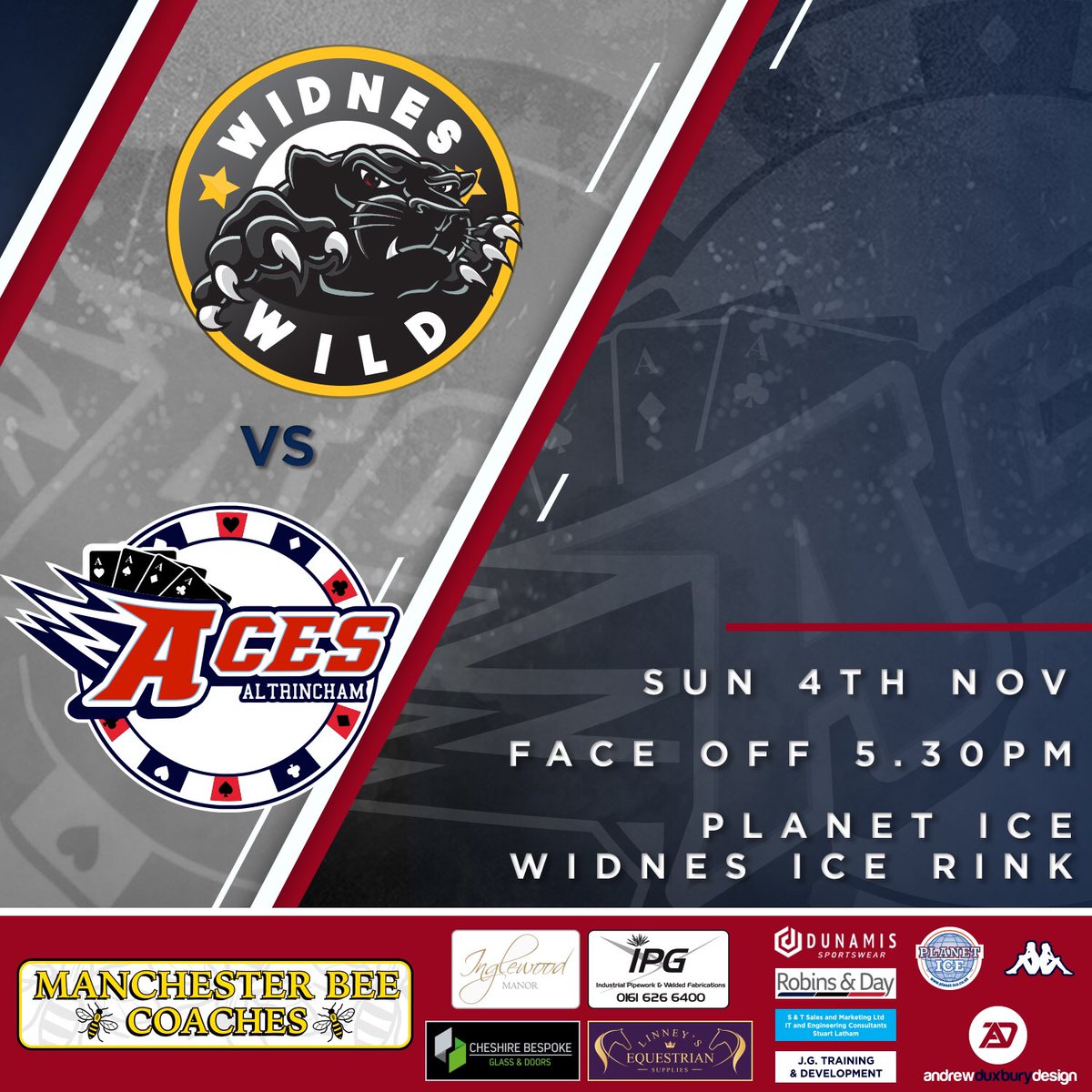 Altrincham Aces (@altyaces) on Twitter photo The Aces are looking to get back to winning ways this weekend, as they face arch rivals and league leaders the <a href="/WidnesWild/">YKK Widnes Wild</a>. With the teams splitting the season series last year, we’ll be in for another closely fought contest in Widnes.
#aces #altrincham #wildvsaces #letsgoaces The Aces are looking to get back to winning ways this weekend, as they face arch rivals and league leaders the <a href="/WidnesWild/">YKK Widnes Wild</a>. With the teams splitting the season series last year, we’ll be in for another closely fought contest in Widnes.
#aces #altrincham #wildvsaces #letsgoaces