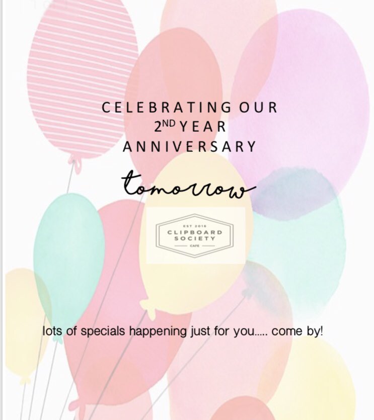ClipboardCafe's tweet photo. There are lots of fun tomorrow! https://t.co/RLEvXVbKBq