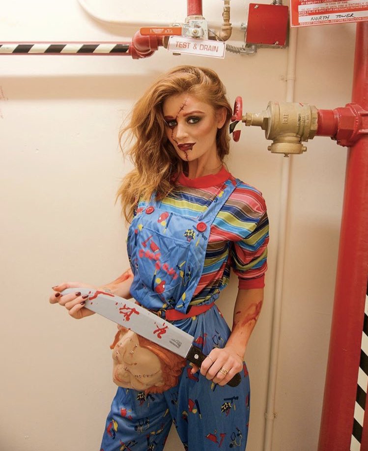 I actually dressed up for Halloween this year!