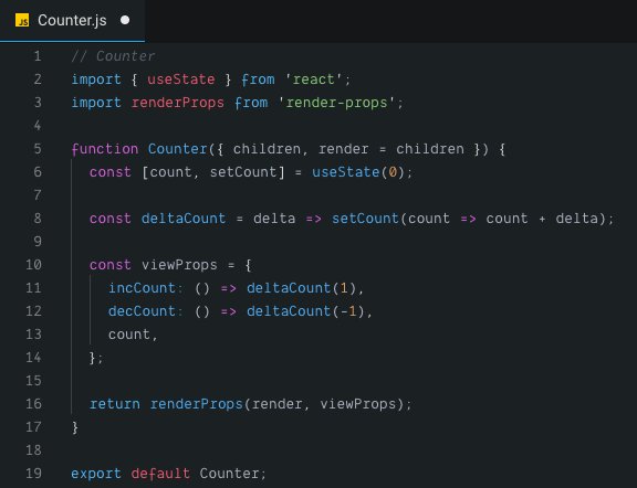 donavon's tweet image. ⭐️⭐️ PSA ⭐️⭐️

You can still use render props with hook components (i.e. functions that use hooks).

It&apos;s still a handy way to separate behavior from UI. It gives control of what is rendered to the consuming component, just like it&apos;s always done.

#ReactJS #hooks #RenderProps