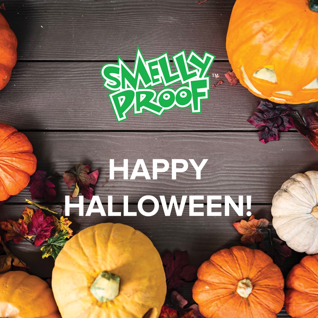 Hope everyone has a spooktacular Halloween! Make sure to use a Smelly Proof bag to store your candy afterwards!