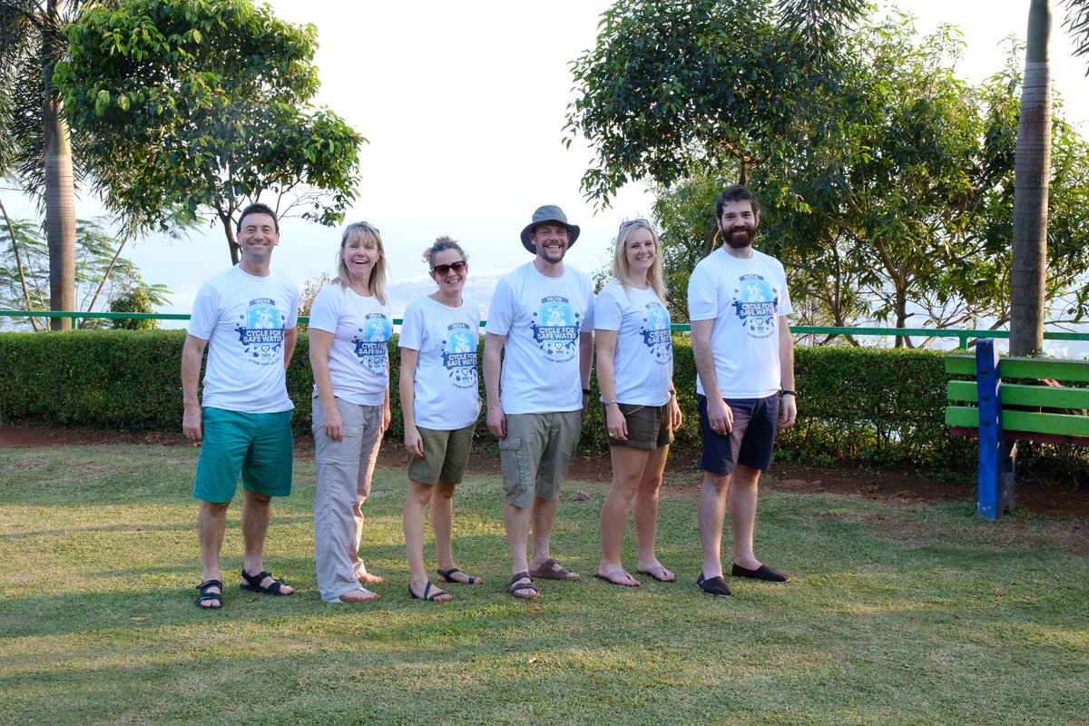 frankwater's tweet photo. One last day of pedal power and our inspirational #CycleForSafeWater team will have completed the 400km #cycle challenge! 👏 Catch the end of their #adventure through our Instagram story at @Frank_water_charity 
Any donations are hugely appreciated → https://t.co/96K9H36Ffe 💙 https://t.co/phlFFMnGjY