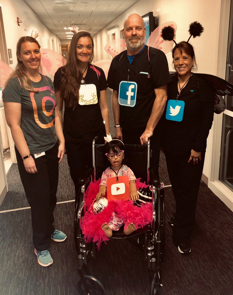 Happy Halloween from the #VirtualHospital #SimulationSuperheros  Trick or Treating 'Social Butterflys'  #gaumardscientific #Halloween #simulation #experentialLearning #MCCProud