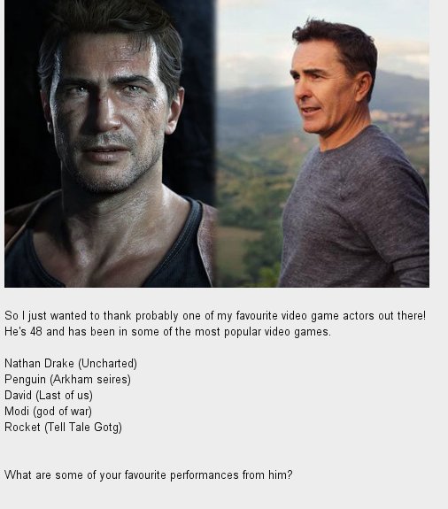 Happy Birthday Nolan North turns 48! (Aka Nathan Drake and more)  