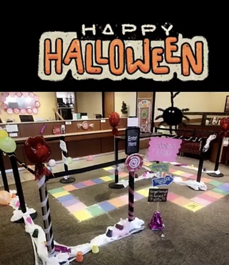 WhatTheHeli21's tweet photo. Happy Halloween from the north branch #WelcomeToCandyLand #Halloween18 https://t.co/gZdRf5Ppgo